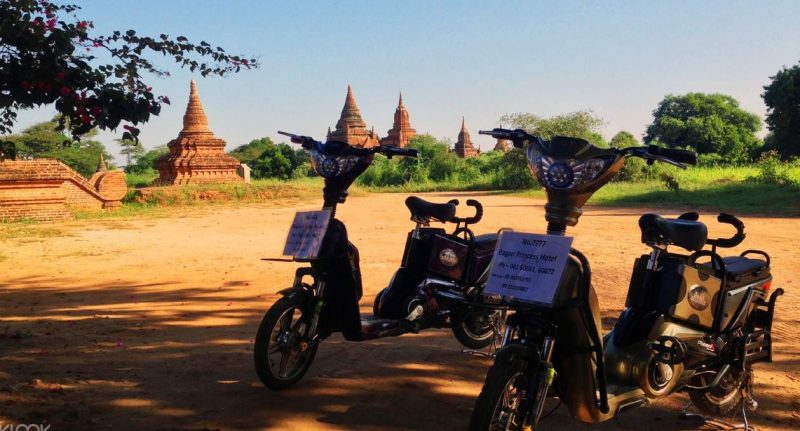 HALF DAY TOUR IN BAGAN WITH E BIKE