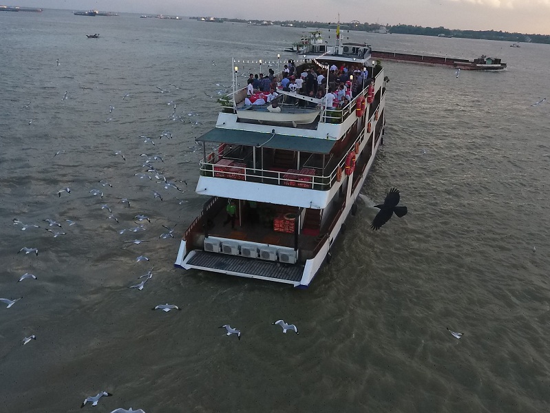 Sunset Cruise with Dinner in Yangon” – Exotic Myanmar Travels & Tours  Company