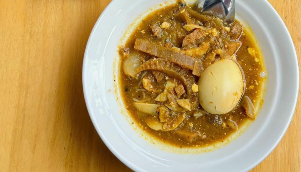 Indulge in the Exquisite Flavors of Mok Hnin Kha in Yangon!