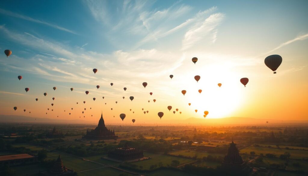 Bagan Full-Day Tour: “Pagodas, Villages, and Evening Sunset Boat”